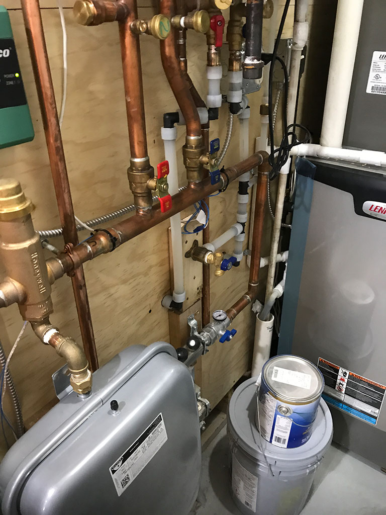 Boiler-in-floor-heat